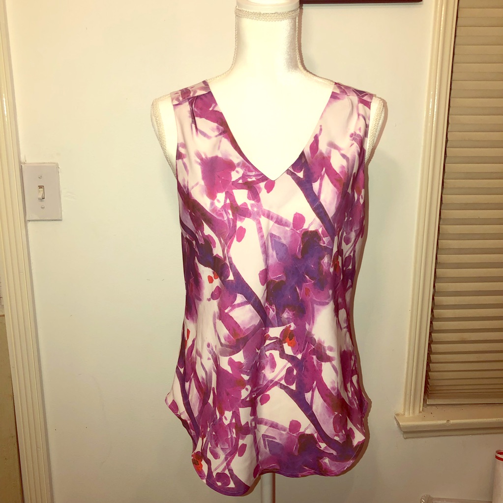 Calvin Klein Patterned Top
